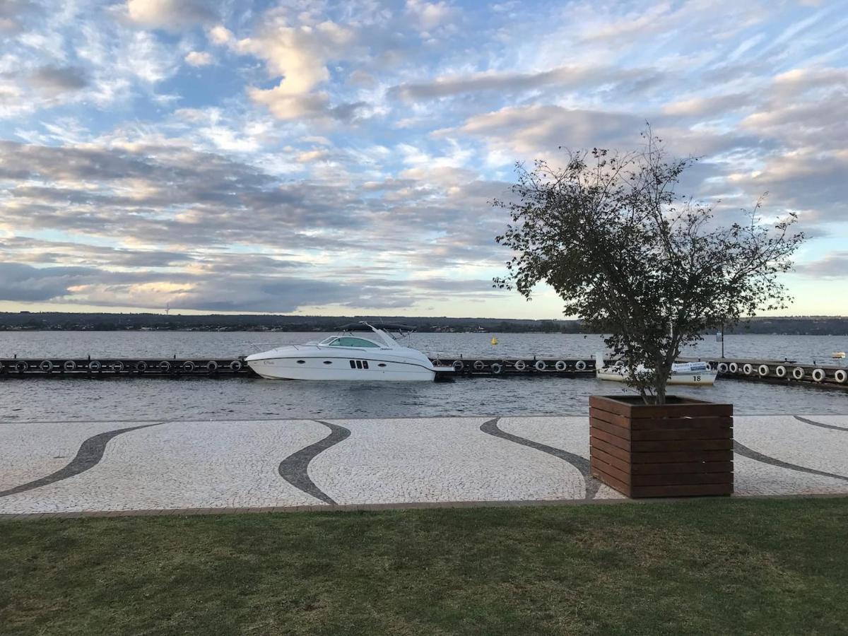 Flat No Life Com Espetacular Vista Do Lago Brasília Zewnętrze zdjęcie